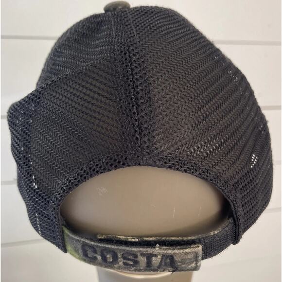 Costa Del Mar Camouflage Trucker Hat Cap Hunting Outdoor Camo Mesh Adjustable - Picture 5 of 7